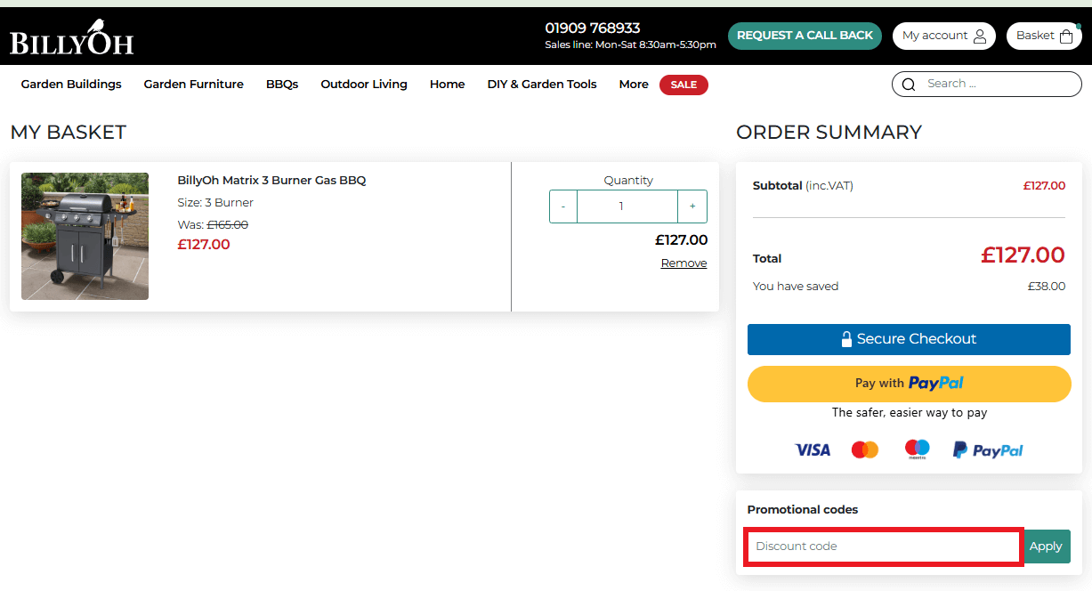 BillyOh coupon code tested July 2026 – Coupons Scout