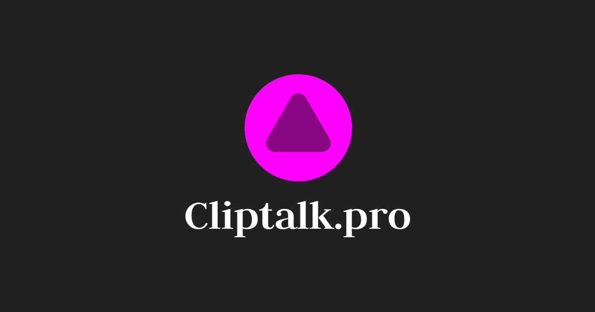Cliptalk AI Video Creation Tool Interface