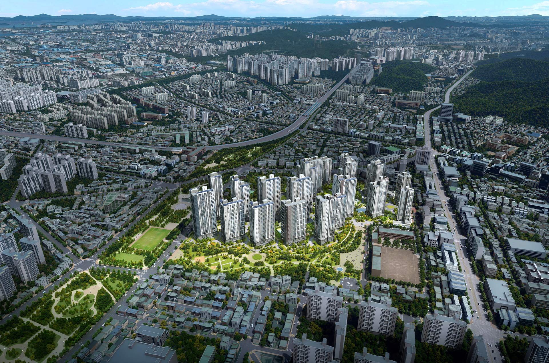포레나더샵 인천시청역 입지 인천시청역 GTX-B