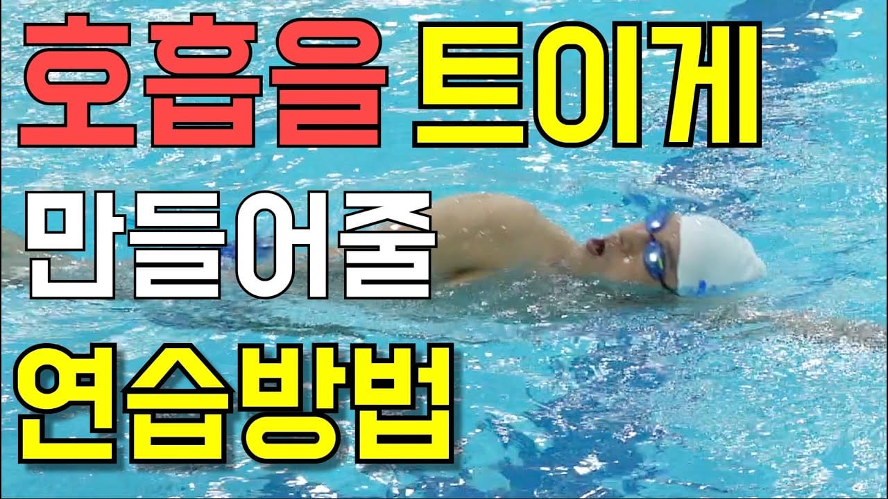 자유형 호흡법 훈련