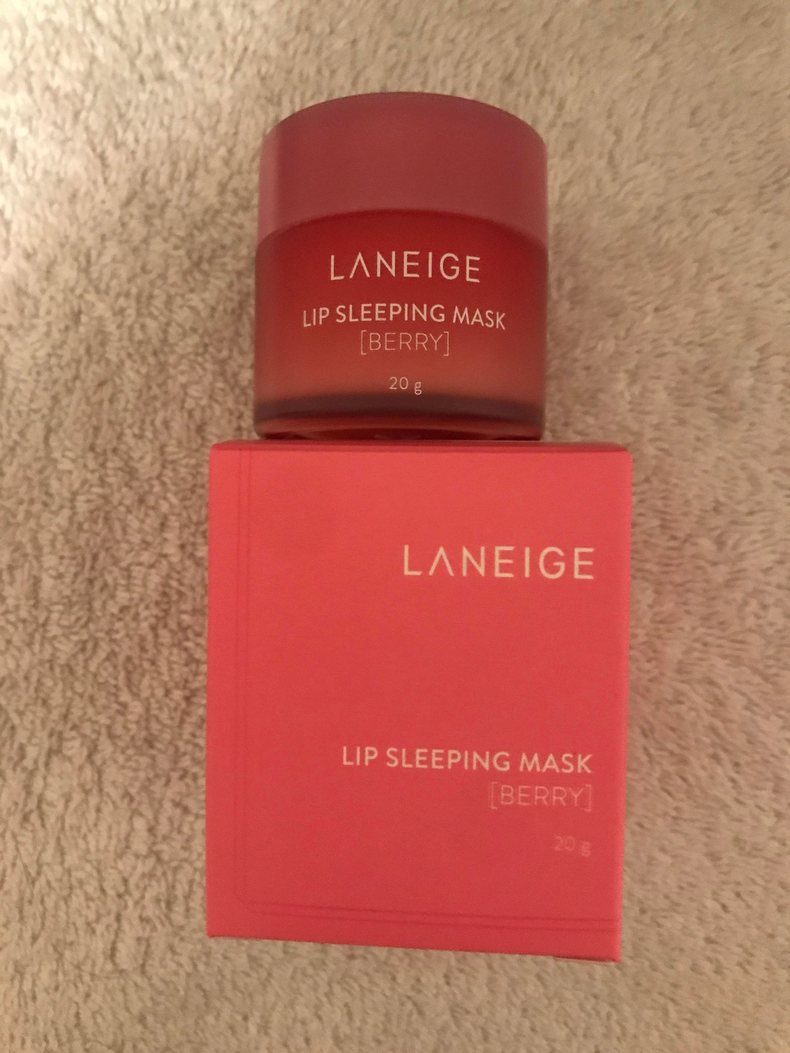 Laneige authentic product texture and packaging quality comparison