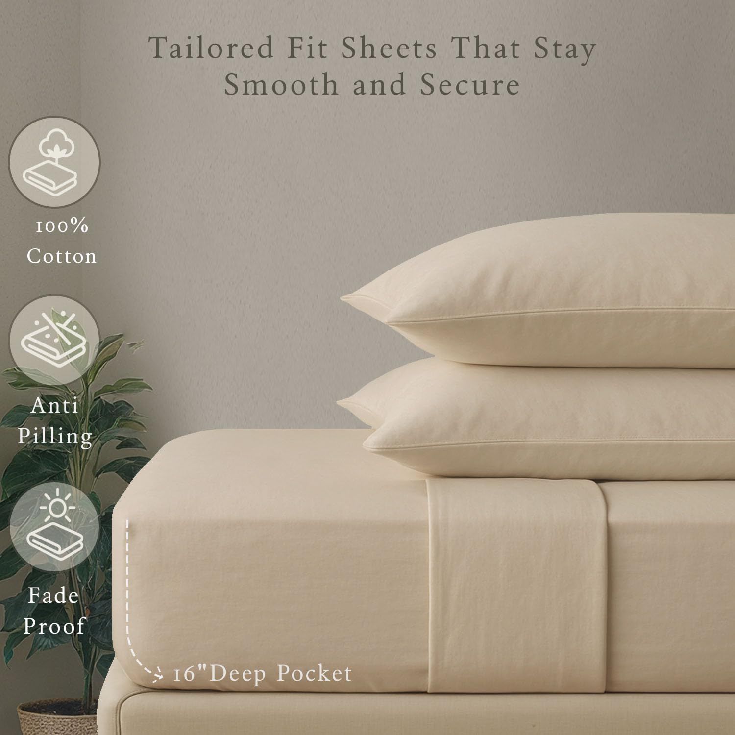 Vải cotton sợi dài cao cấp
