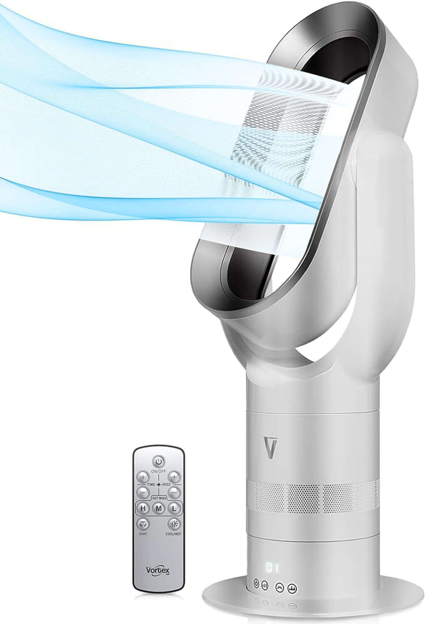 Vortex Air Pro Plus in white and silver color showing elegant finish