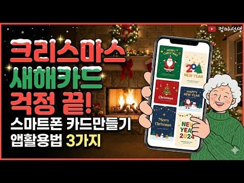 모바일 카드 만들기 전송 완성