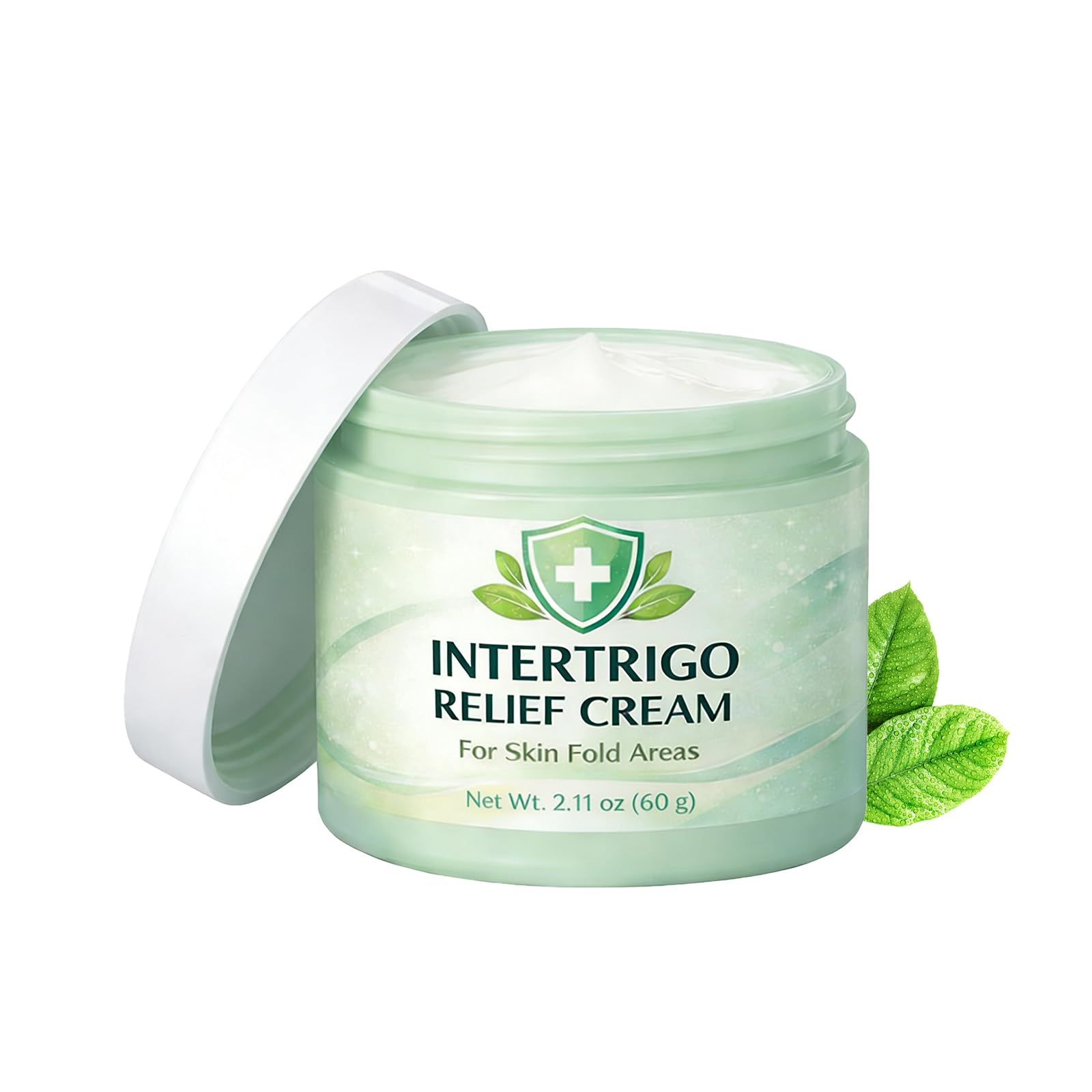 OcoSlow zinc oxide intertrigo relief cream for skin fold chafing