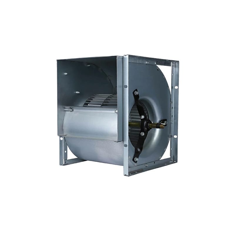 Центробежный вентилятор в работе