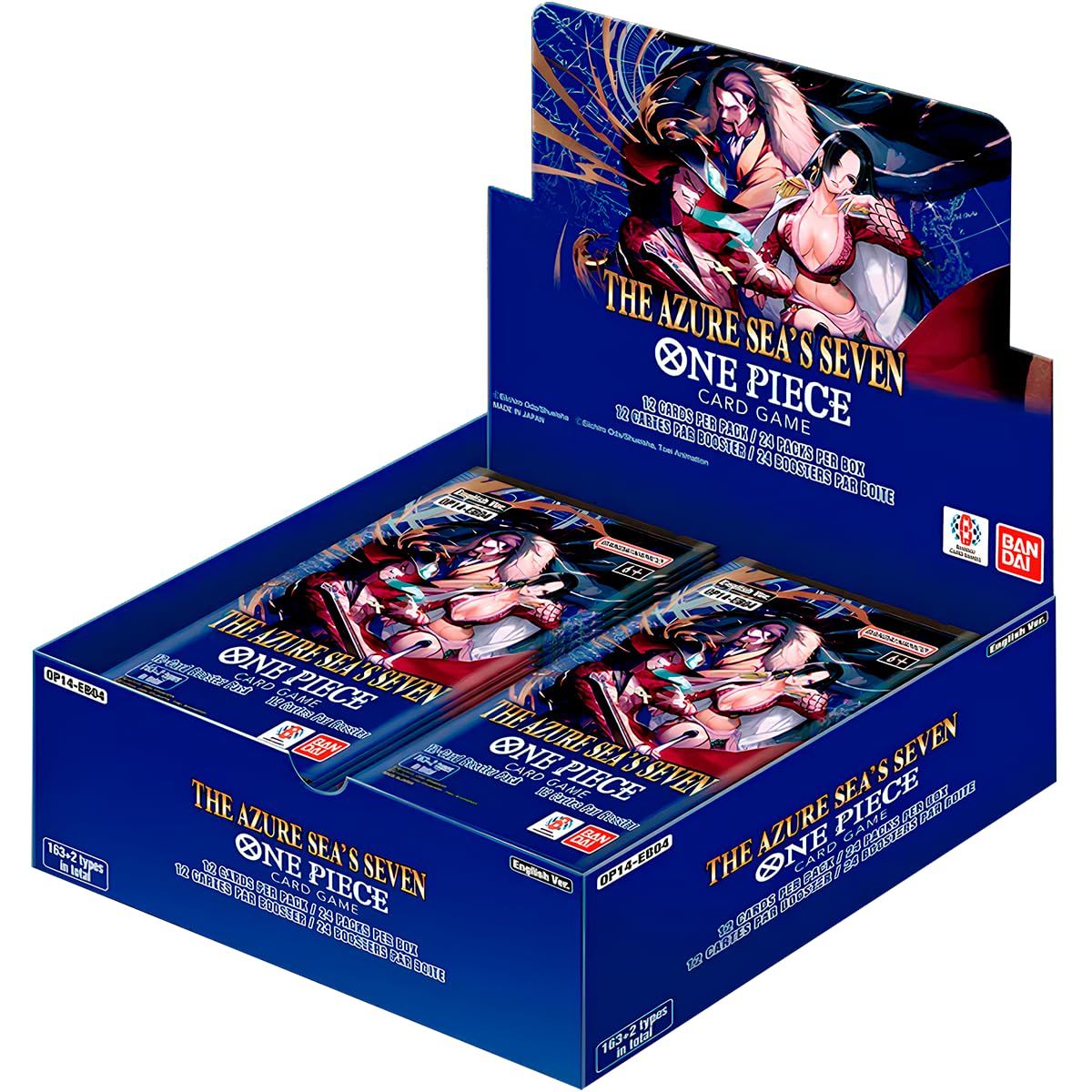 One Piece Card Game OP-14 Booster Box 24 Packs Sealed English OPTCG