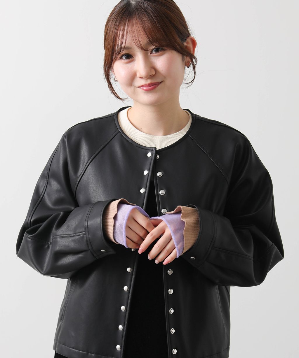 骨格ストレートコーディネート全身