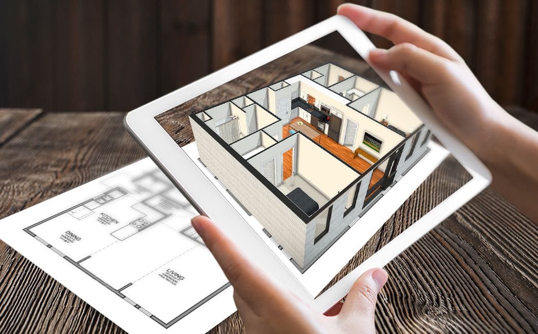 AR visualization in architecture