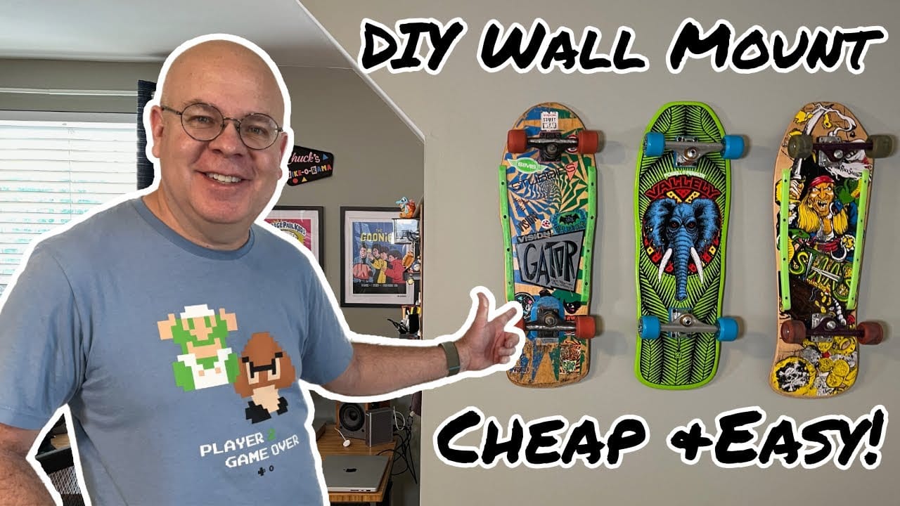 Skateboard mounting process showing professional installation hardware and techniques