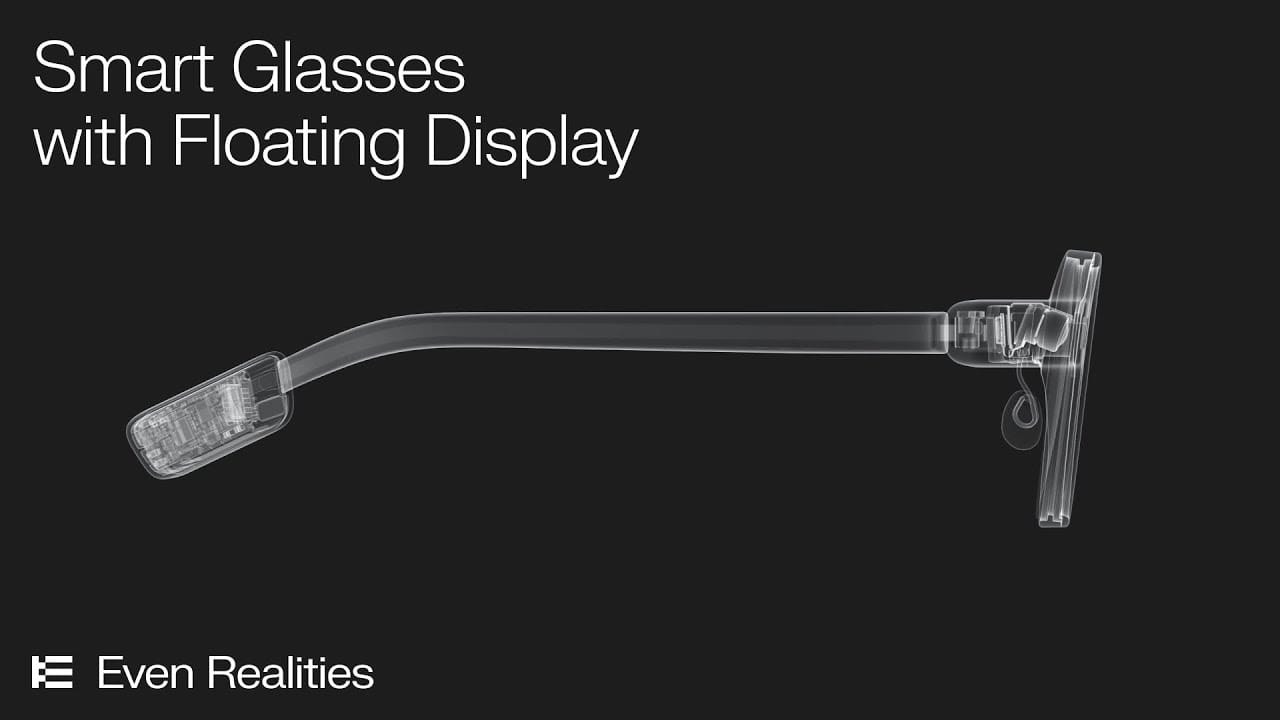 Even Realities G1 smart glasses dual-view translation display showing both original and translated language simultaneously for professionals