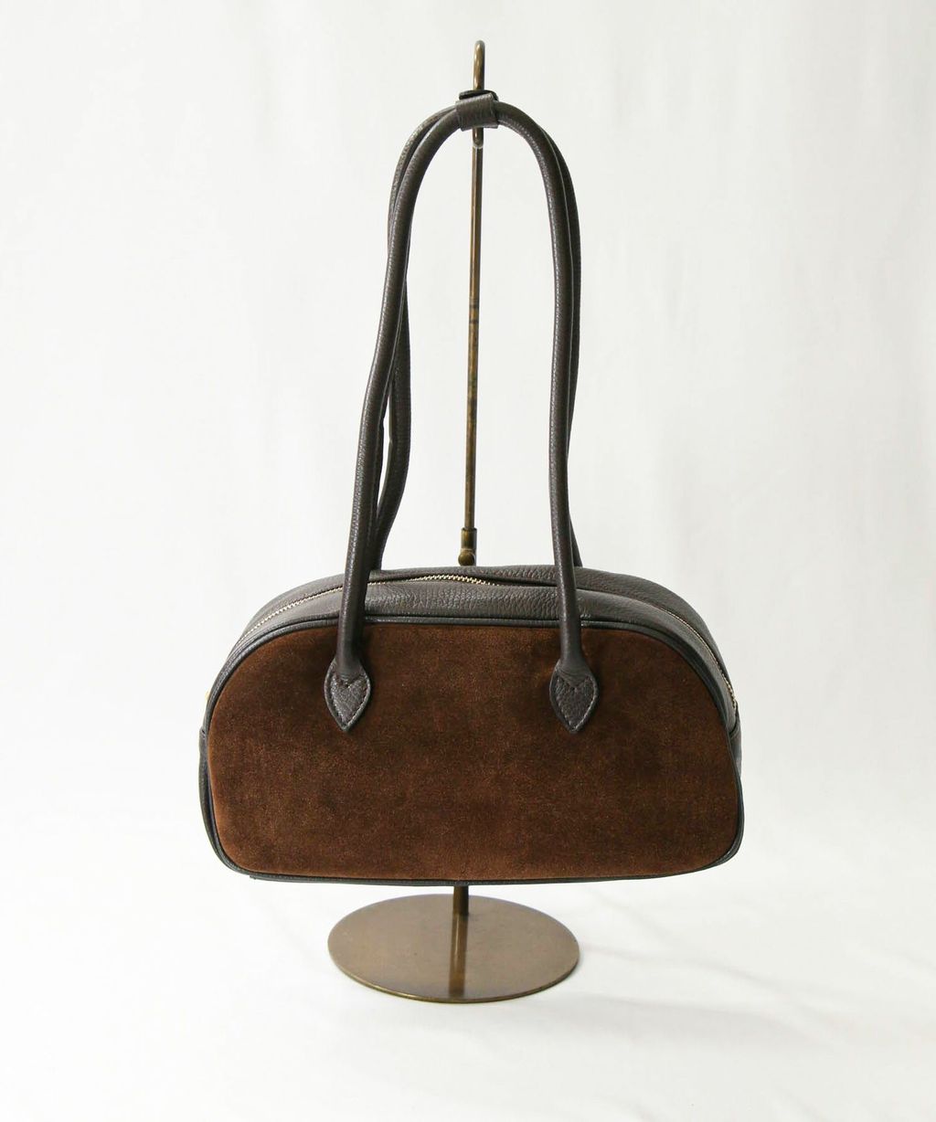 スエードレザーボストン