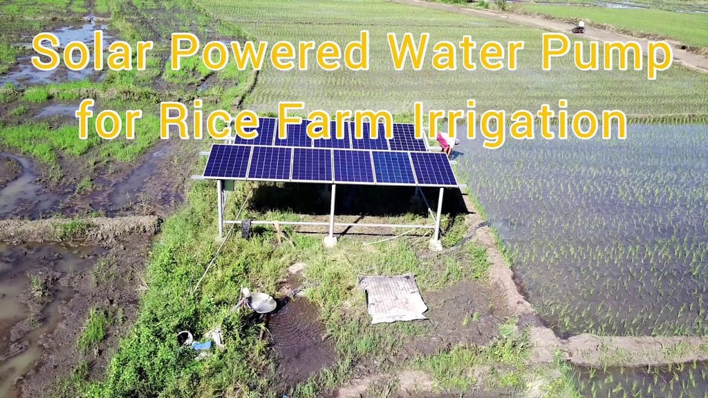 Agricultural Solar Irrigation System