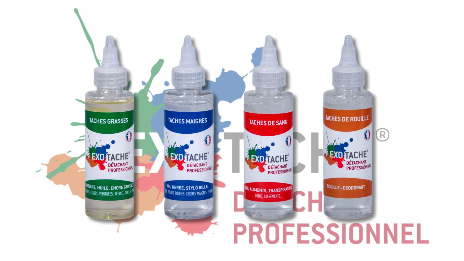 Guide détachant Exo Tache