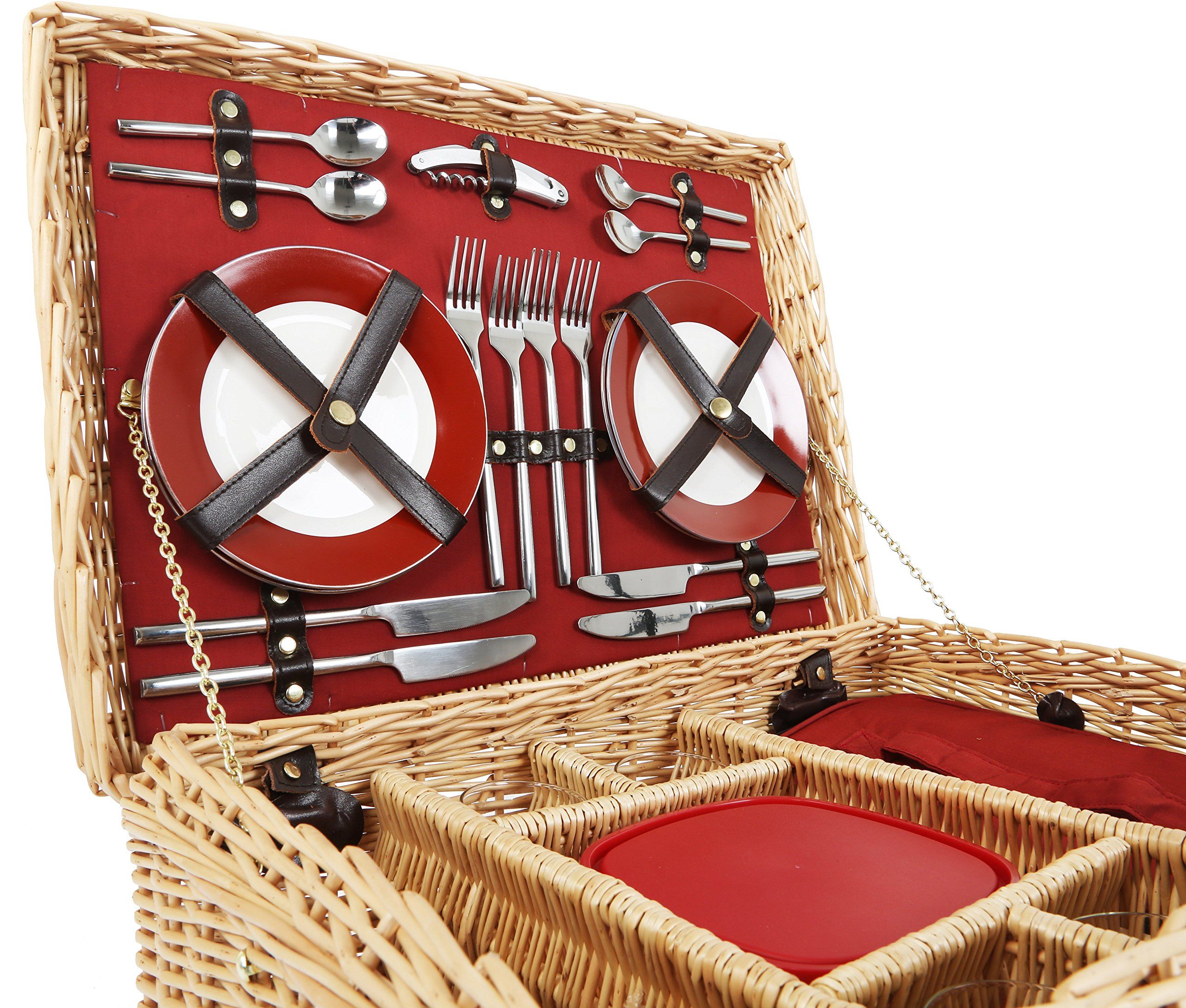 Greenfield Hamper Contents Laid Out