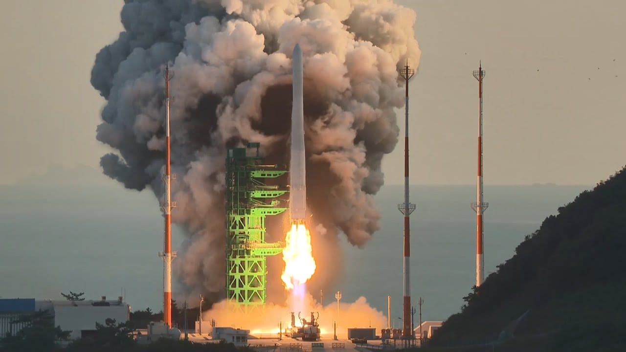 누리호 발사 장면