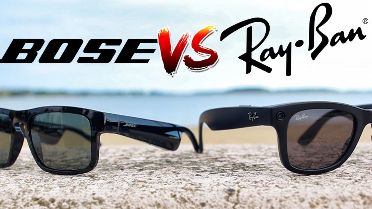 Smart audio glasses comparison Ray-Ban Meta vs Bose Frames specs features and pricing guide 2025