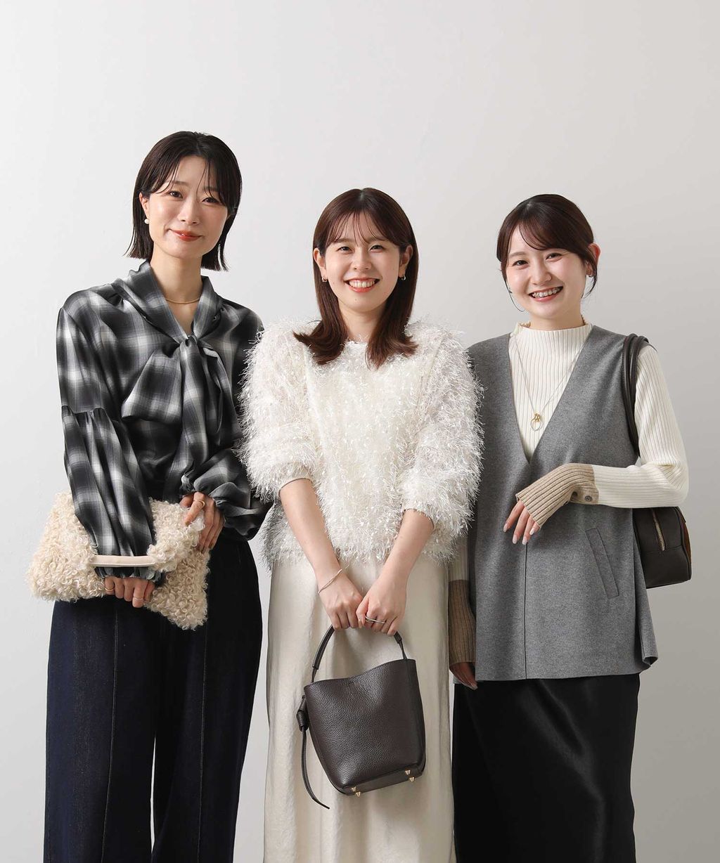 テーラードベストコーデ