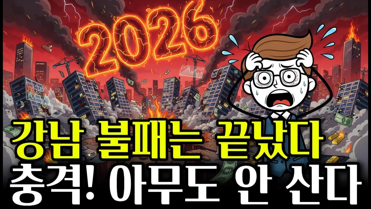 강남 불패 끝났다 2026 부동산 잔혹한 진실