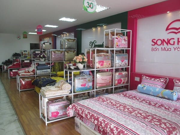 Chăn ga gối đệm Sông Hồng chính hãng