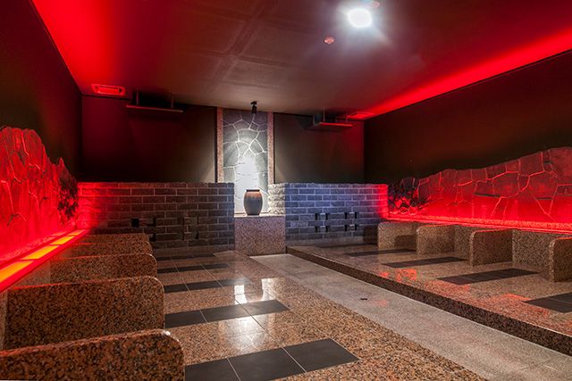 花湯スカイテルメリゾートの岩盤浴