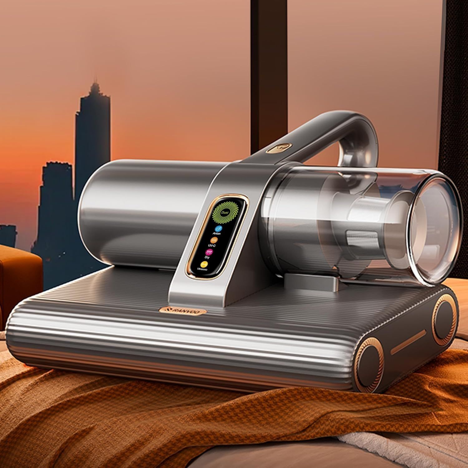 RANVOO PureMatt Pro 35Kpa AI Mattress Vacuum on a white background