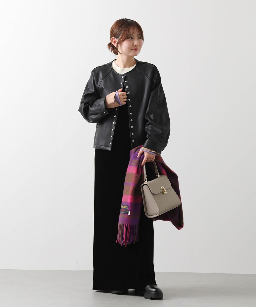 レザージャケット着用イメージ