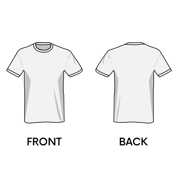 T-shirt template icon