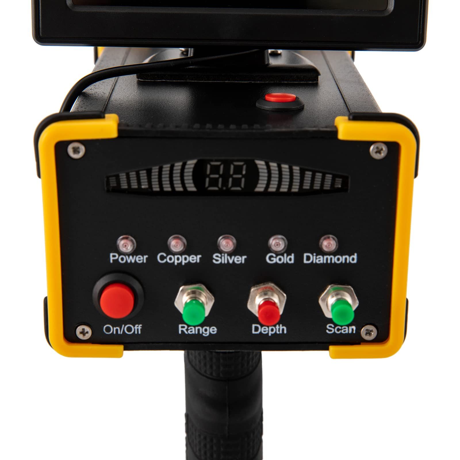 Full view of the underground gold finder with HD screen