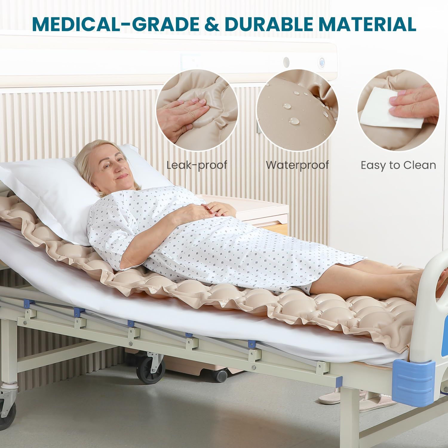 Pressure relief mattress for bedsore prevention