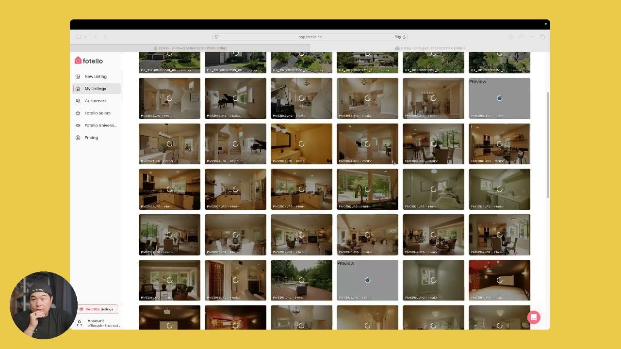 Fotello AI Real Estate Photo Editing Platform Testing 2025
