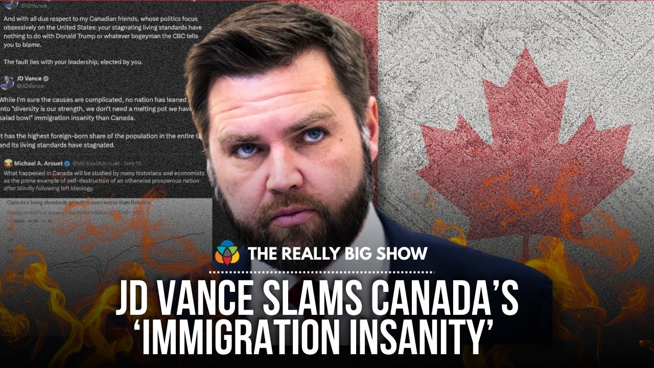 JD Vance discussing Canada's immigration policies