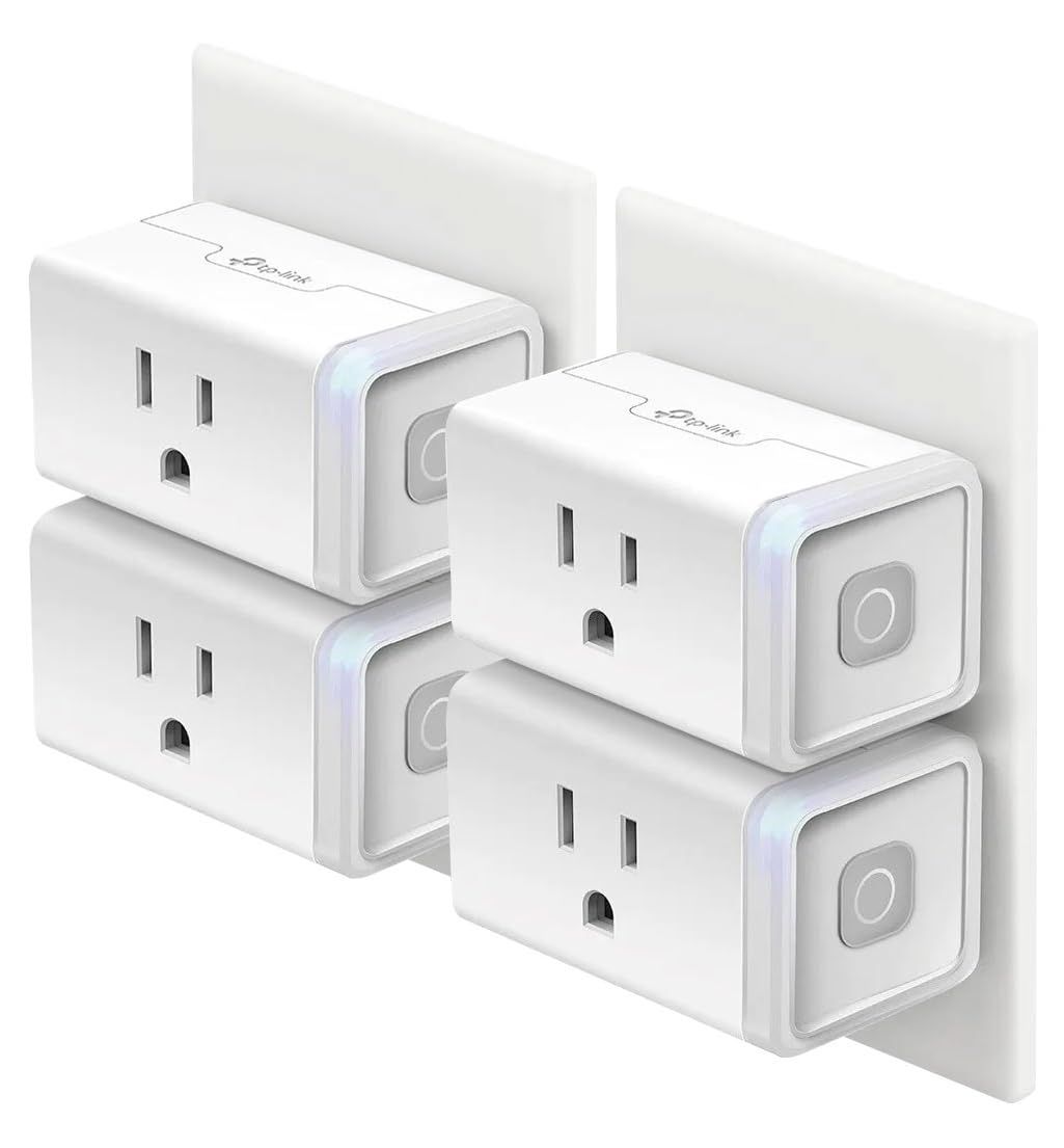 Kasa Smart Plug HS103P4 4-Pack