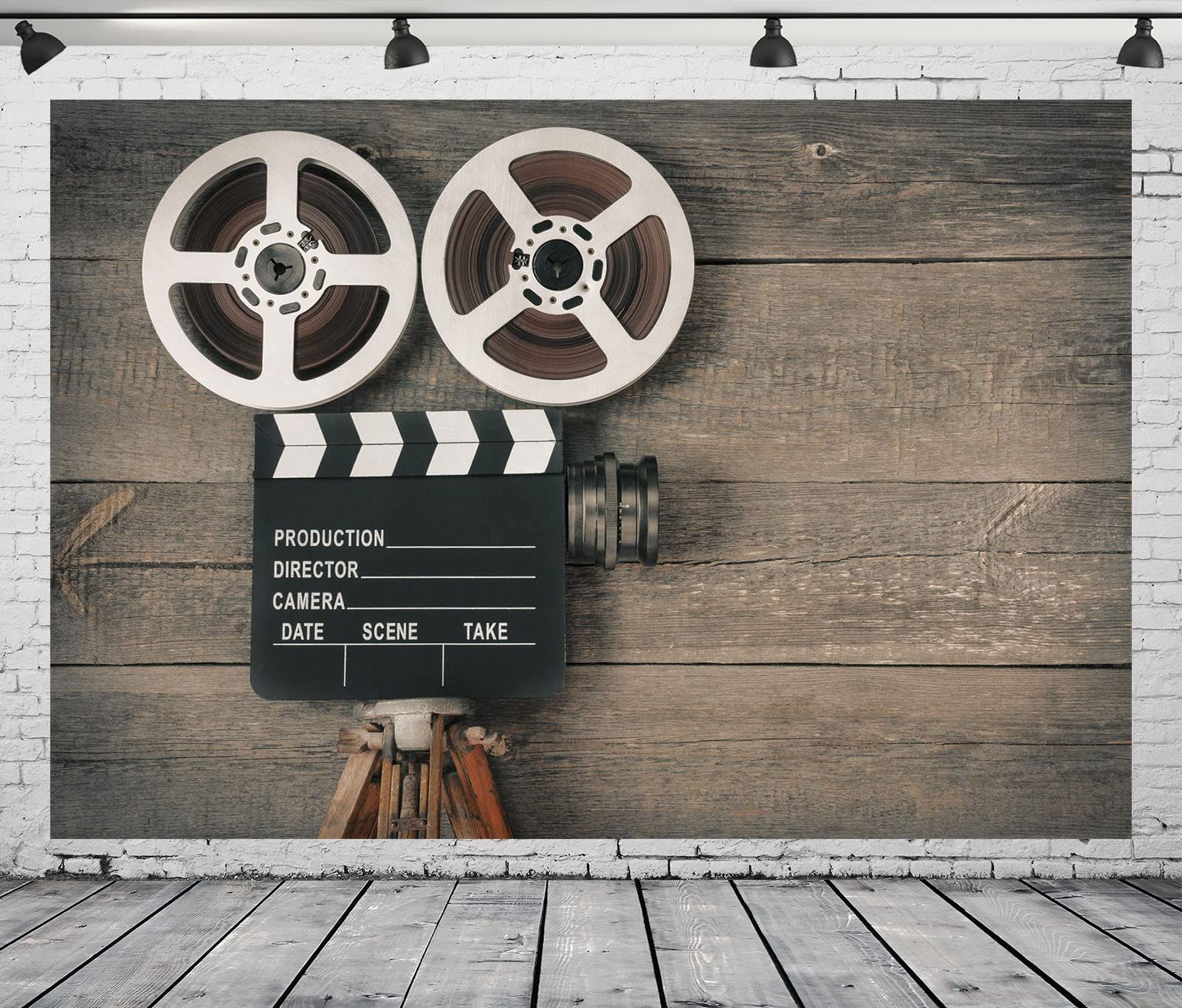 Film Reel Movie Camera Party Decoration Props