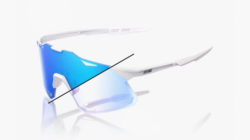 High performance running sunglasses detail