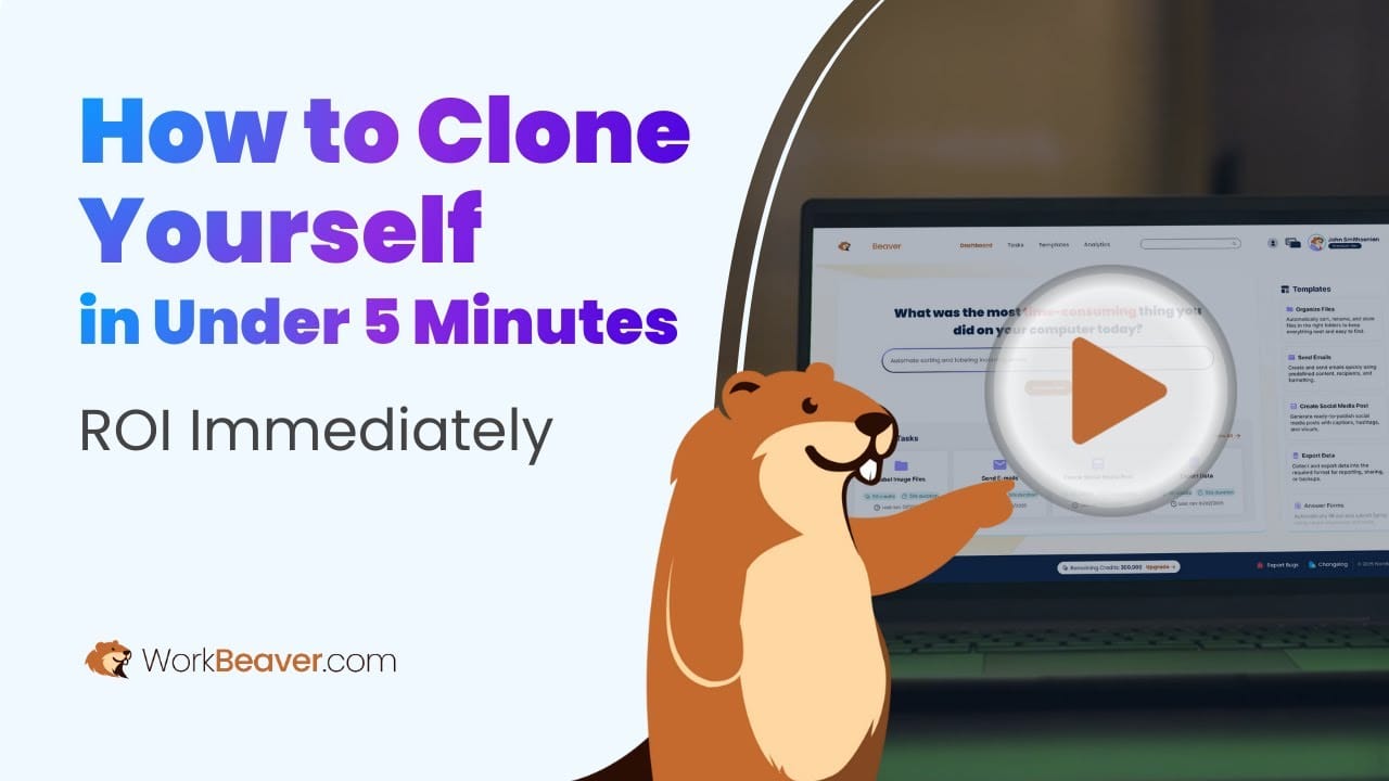 WorkBeaver website screenshot